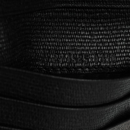 Saint Laurent Textured Calfskin Classic Y Ligne Compact Wallet Black 7 of 7