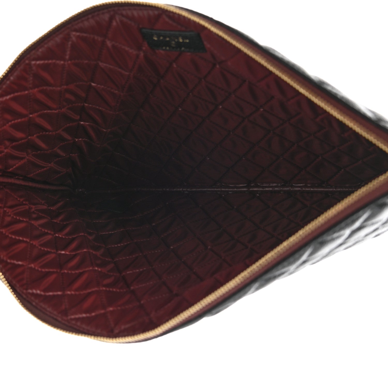 Chanel Caviar Quilted Large Cosmetic Case Black 5 of 8