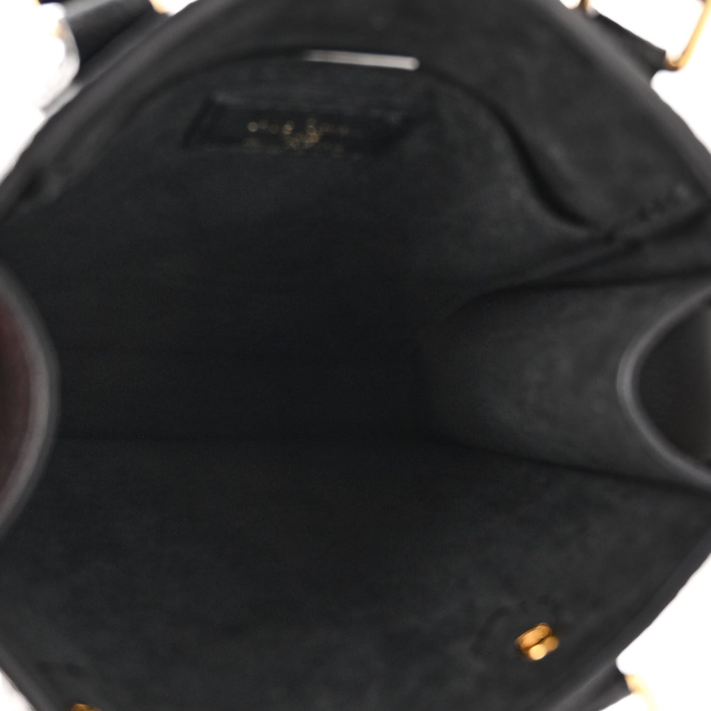 Empreinte Monogram Giant Petit Sac Plat Black Beige