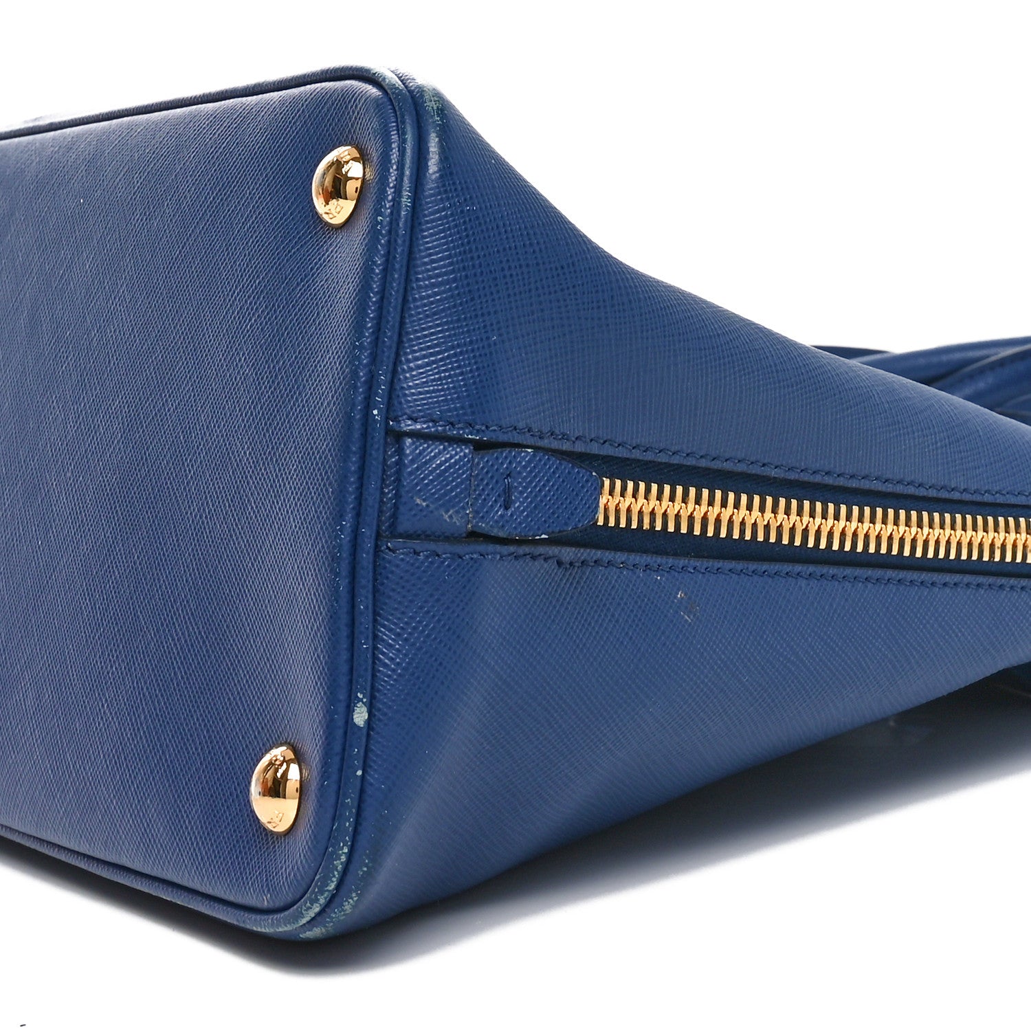 Prada Saffiano Lux Medium Promenade Tote Bluette 9 of 9