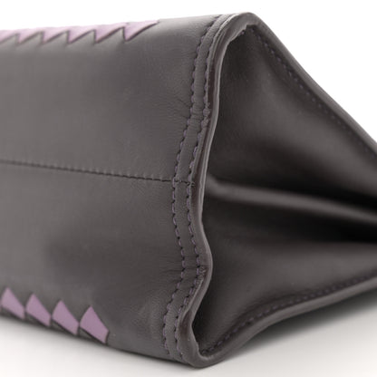 Bottega Veneta Nappa Intrecciato Chain Wallet Quetsche Wisteria 10 of 13
