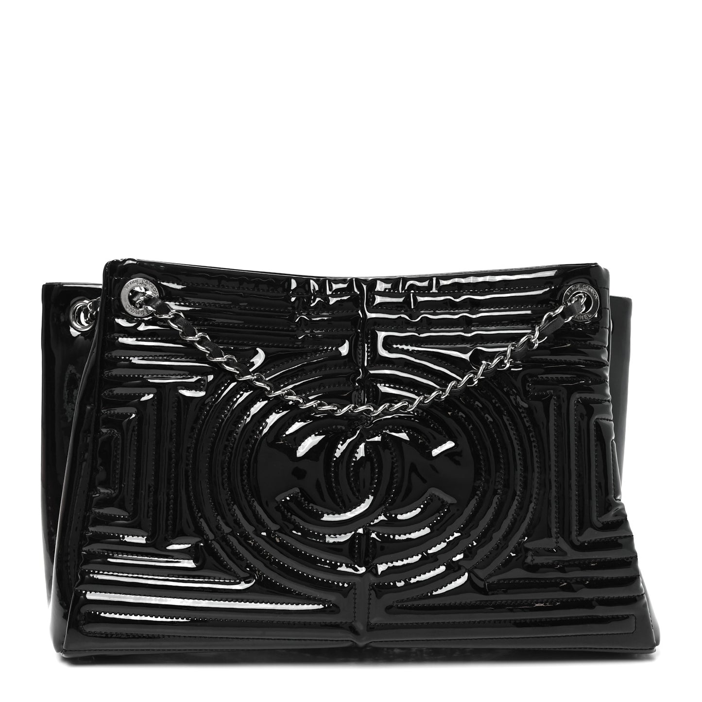 Vinyl Coco Ming Tote Black