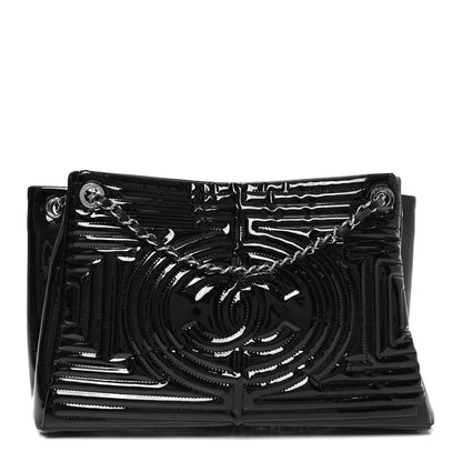 Chanel Vinyl Coco Ming Tote Black 1 of 10