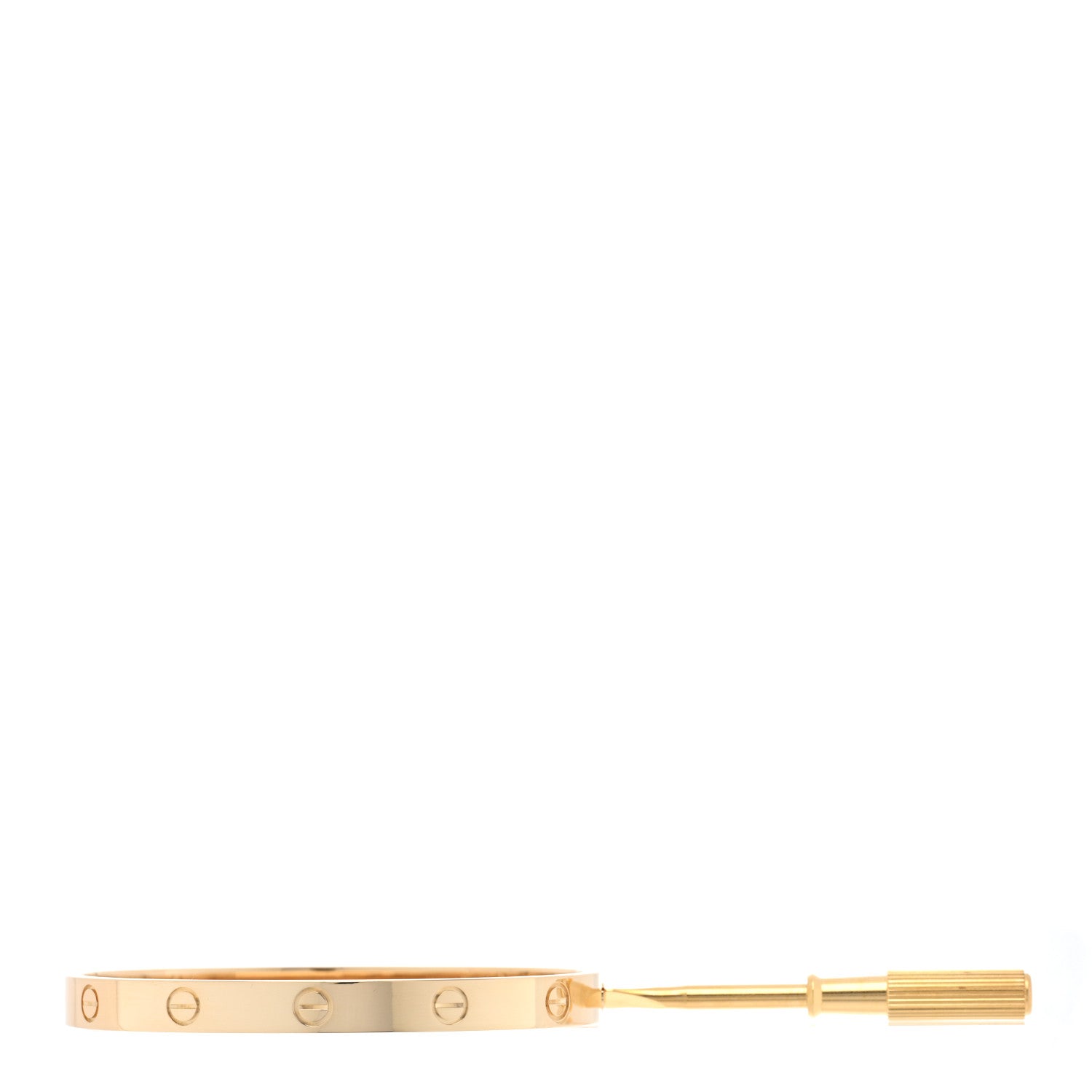 Cartier 18K Yellow Gold LOVE Bracelet 18 4 of 7
