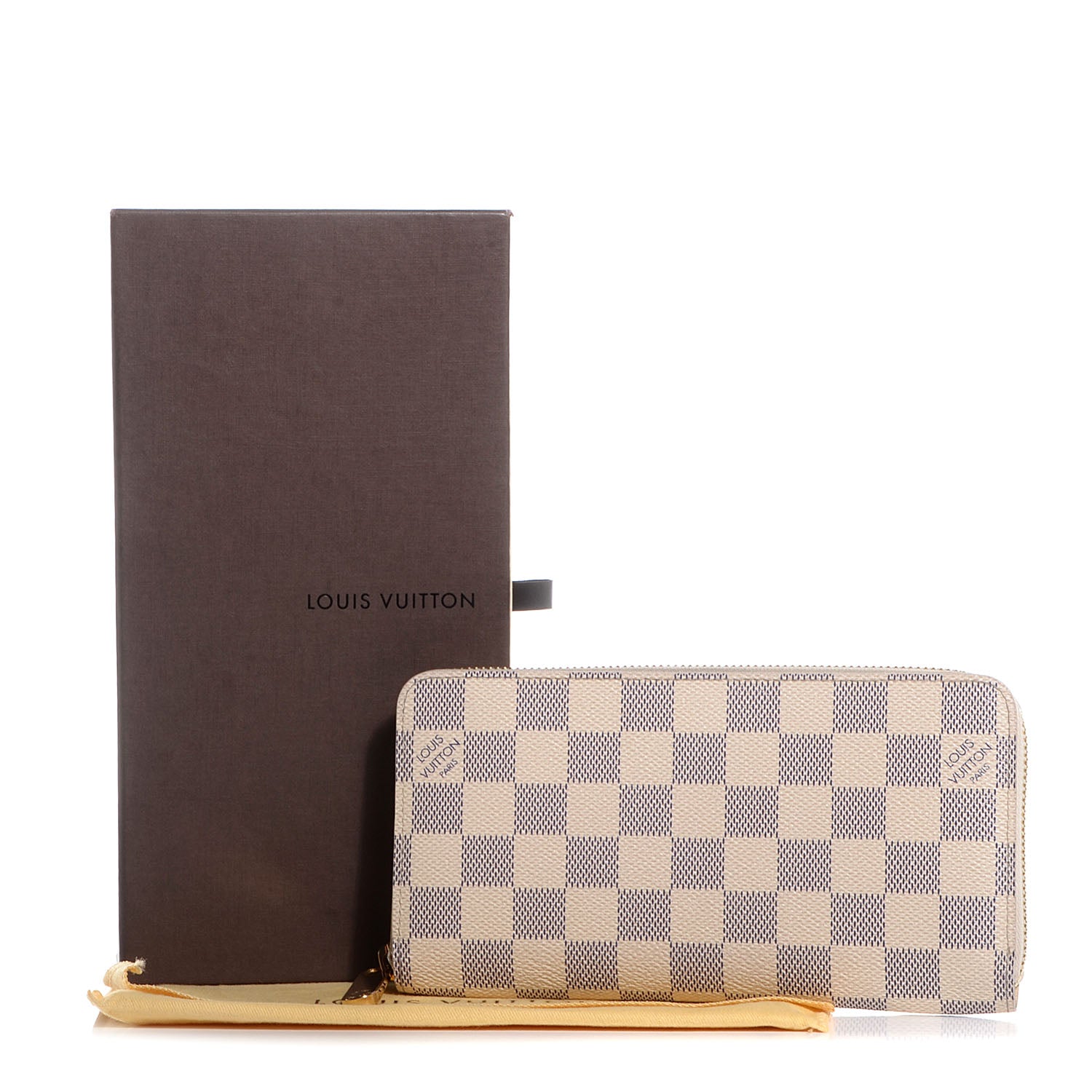 Louis Vuitton Damier Azur Zippy Wallet 8 of 8