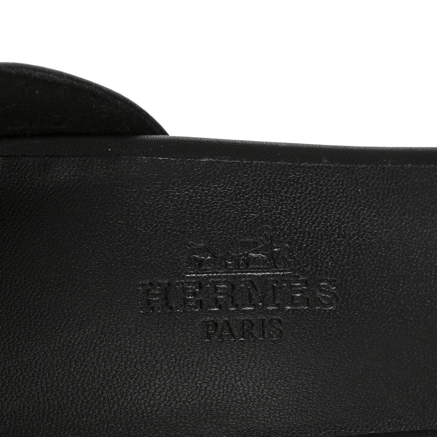 Calfskin Encens 50 Sandals 38 Black