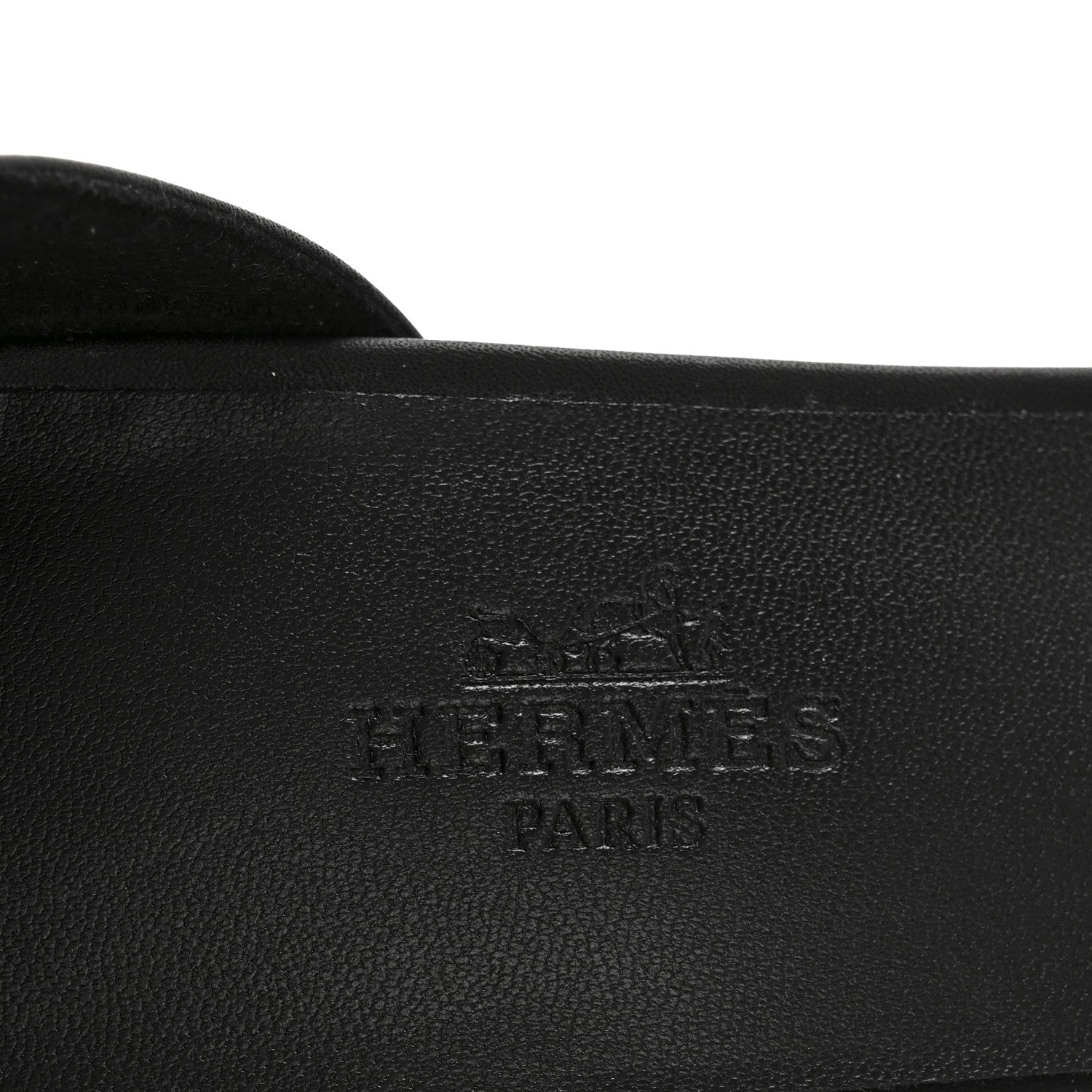 Hermes Calfskin Encens 50 Sandals 38 Black 8 of 11