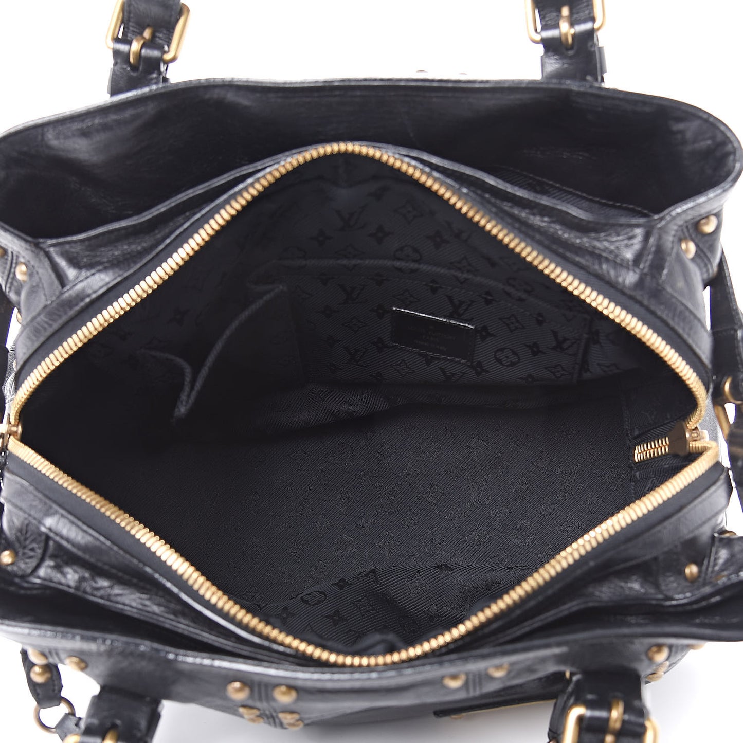 Lambskin Riveting Black