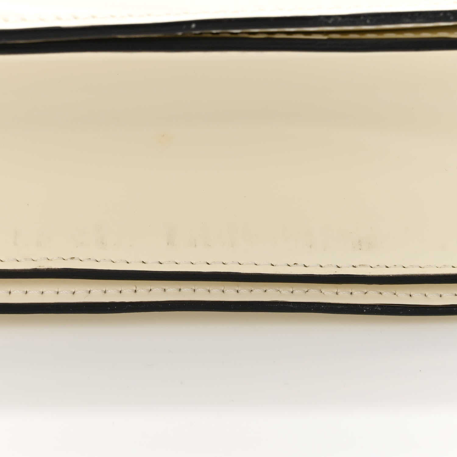 Celine Spazzolato Calfskin Medium Classic Box Flap Bag White 16 of 16