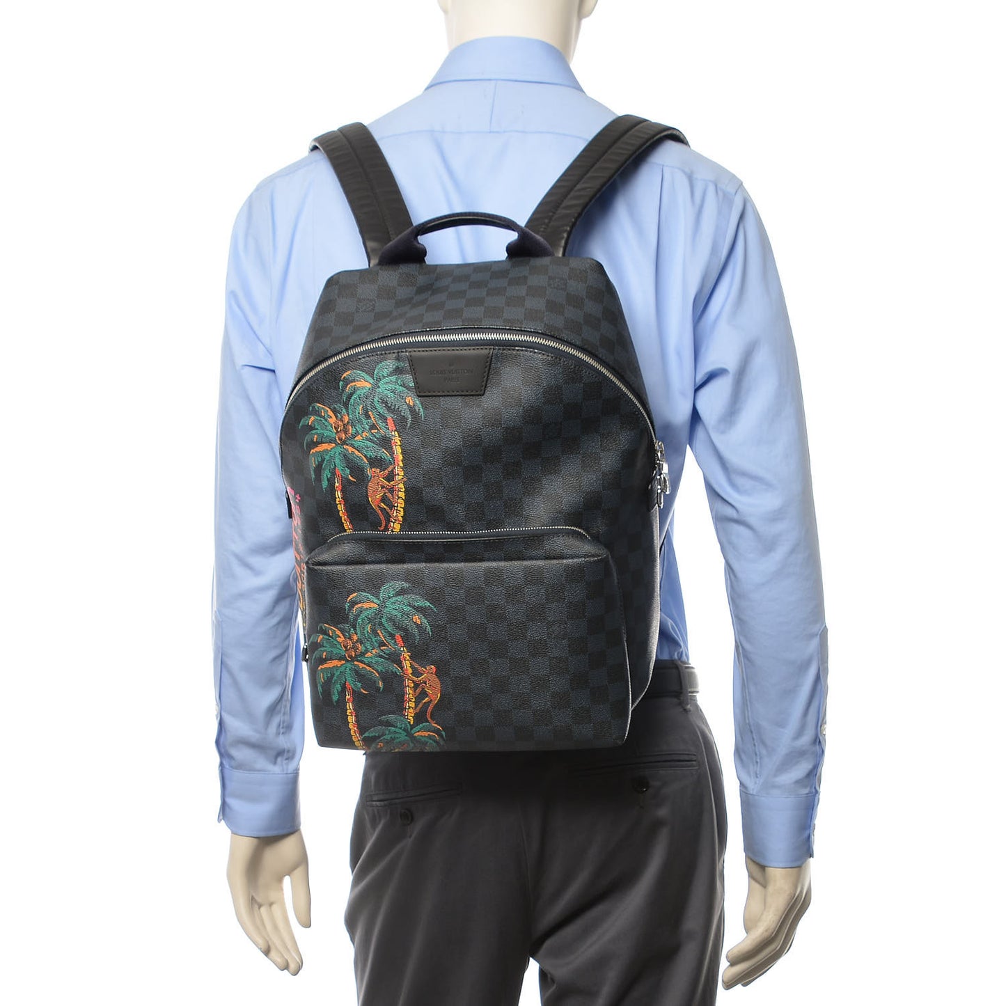 Damier Cobalt Jungle Apollo Backpack
