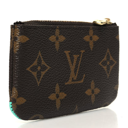 Louis Vuitton Monogram 2023 Christmas Animation Sailing Vivienne Key Pouch Dragonfruit Pink 3 of 8