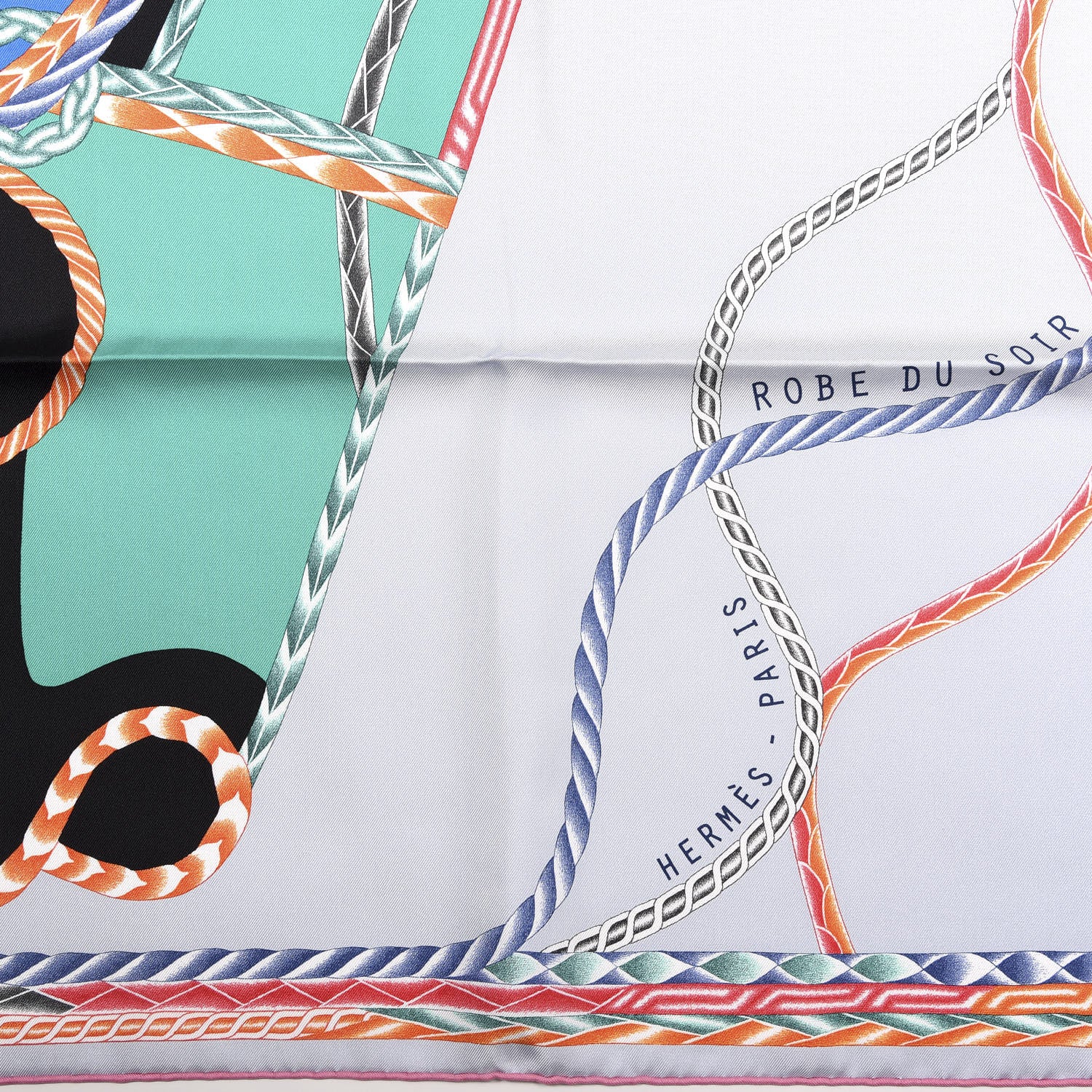 Hermes Silk Robe Du Soir Scarf 90 3 of 5