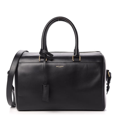 Saint Laurent Calfskin Classic Duffle 6 Black 1 of 11