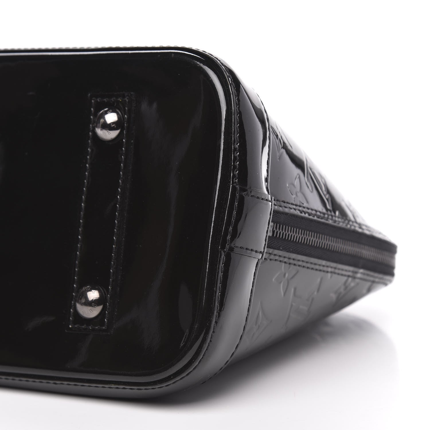 Louis Vuitton Vernis Alma PM Noir Magnetique 8 of 12