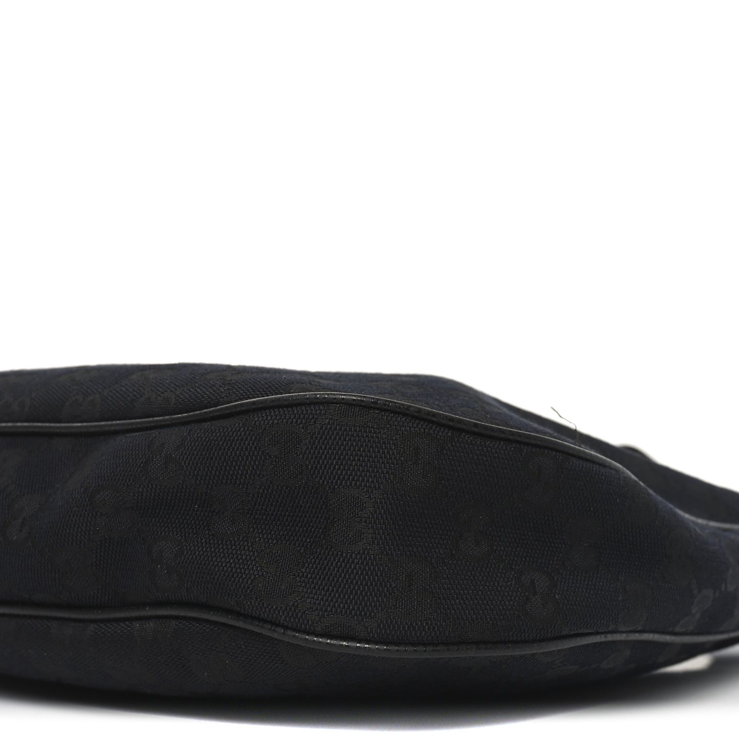 Monogram Medium Half Moon Hobo Black