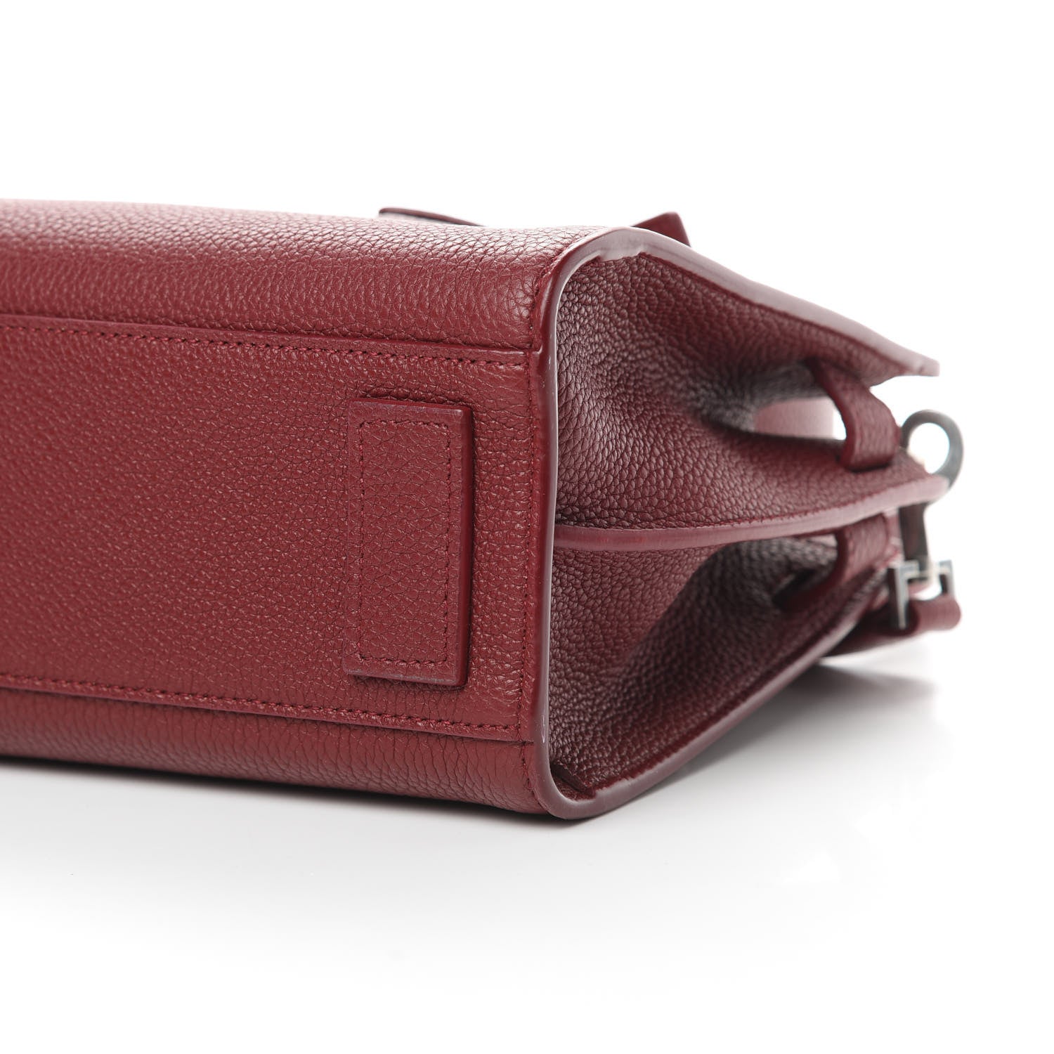 Saint Laurent Grained Calfskin Nano Sac De Jour Souple Palissandre 10 of 12