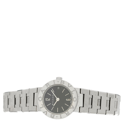 Bulgari Stainless Steel 23mm Quartz Watch Black 2 of 4
