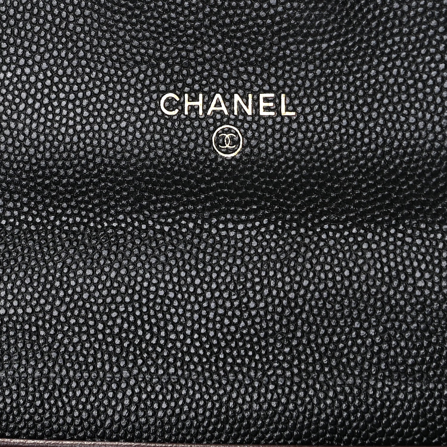 Chanel Caviar Quilted Medium Gusset Flap Wallet Black 7 of 9