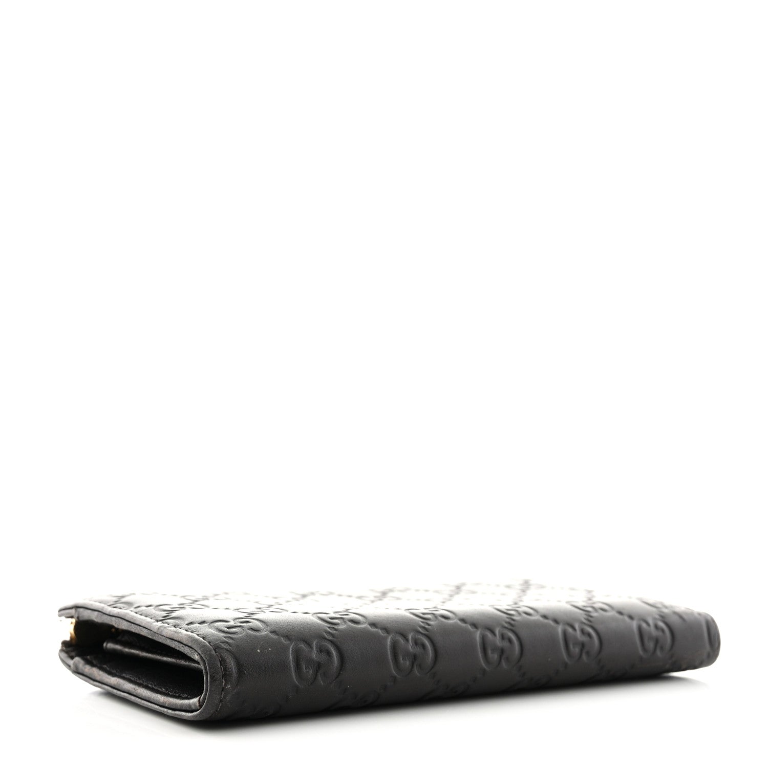 Gucci Guccissima Vitello Tender Donna Long Wallet Testa di Moro 4 of 13
