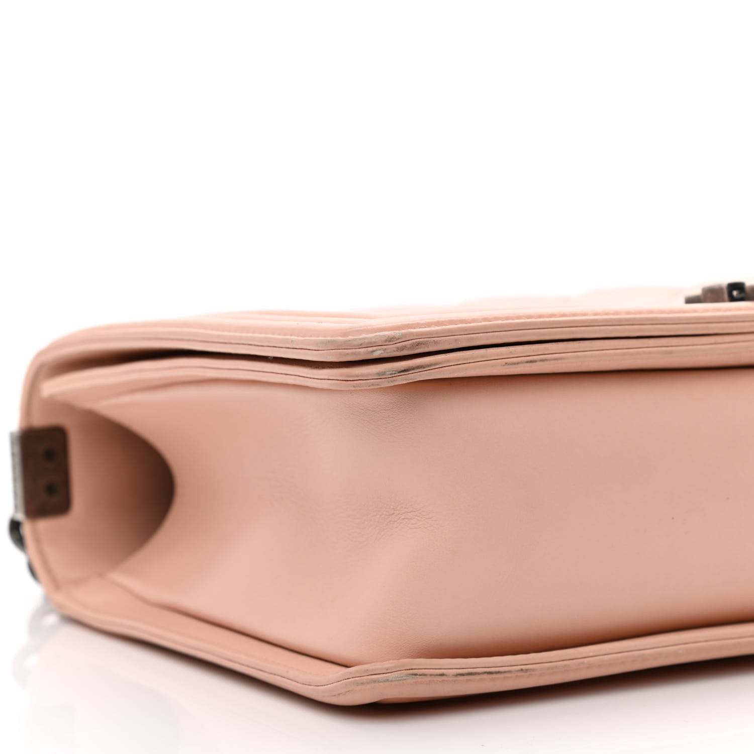 Chanel Calfskin Quilted New Medium Boy Flap Light Pink 9 of 13