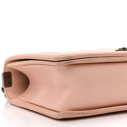 Chanel Calfskin Quilted New Medium Boy Flap Light Pink 9 of 13