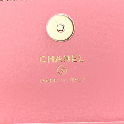 Chanel Tweed Quilted Flap Chain Waist Bag Pink 6 of 10