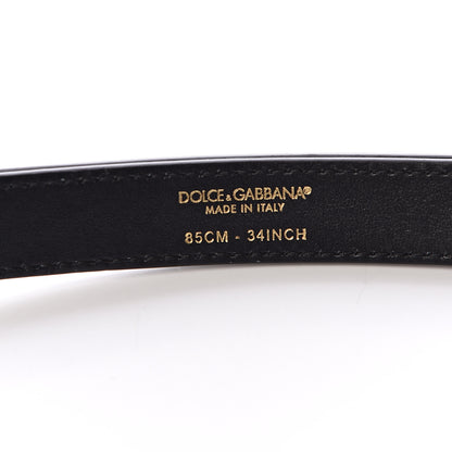 Dolce & Gabbana Agnello Vitello Devotion Belt Bag Black 10 of 12