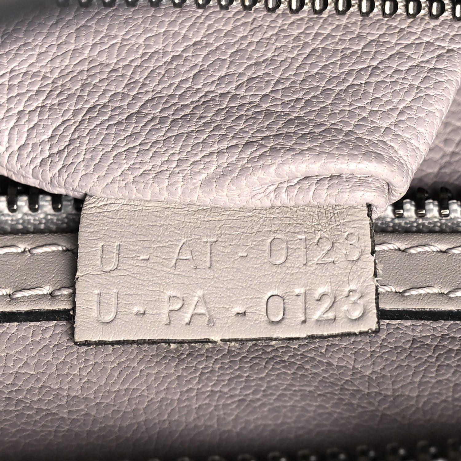 Celine Palmelato Mini Luggage Pearl Grey 6 of 11