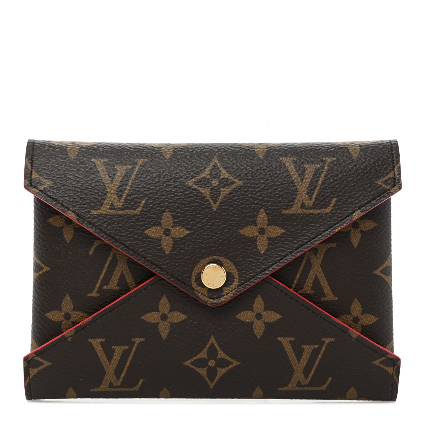 Monogram Medium Kirigami Pochette Insert Coquelicot