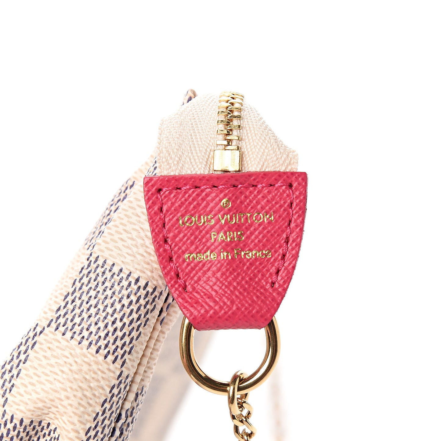 Damier Azur 2017 Christmas Animation Mini Pochette Accessories