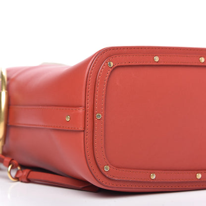 Chloe Smooth Calfskin Medium Roy Bucket Bag Earthy Red 6 of 12