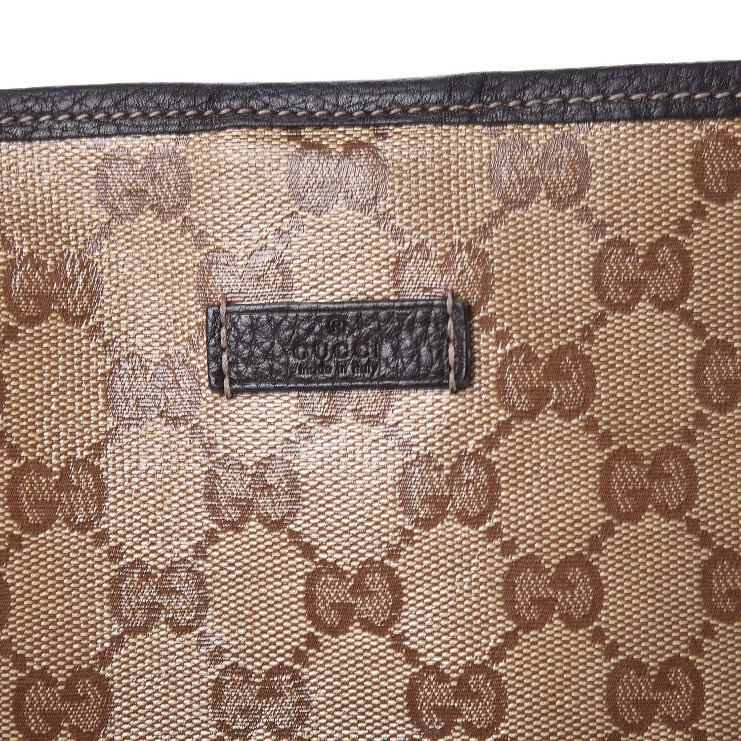 Gucci Crystal Monogram Medium Joy Tote Beige Ebony Testa di Moro 8 of 29