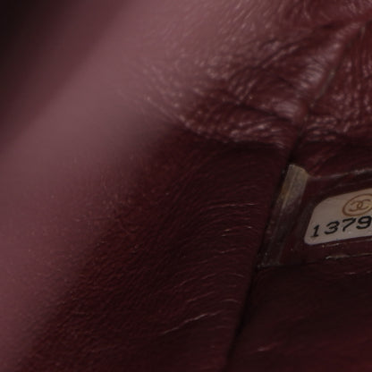 Chanel Patent Jumbo Single Flap Bordeaux 6 of 12