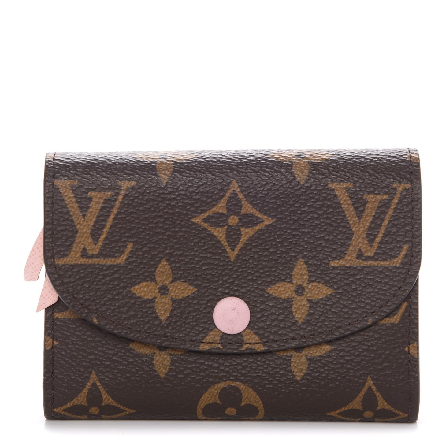 Monogram Rosalie Coin Purse Rose Ballerine