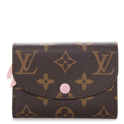 Louis Vuitton Monogram Rosalie Coin Purse Rose Ballerine 1 of 10