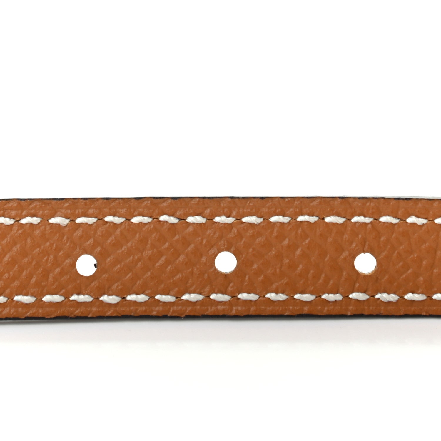 Hermes Swift Epsom Lacquered Metal 13mm Au Carre Double H Belt 70 Gold Black 5 of 5