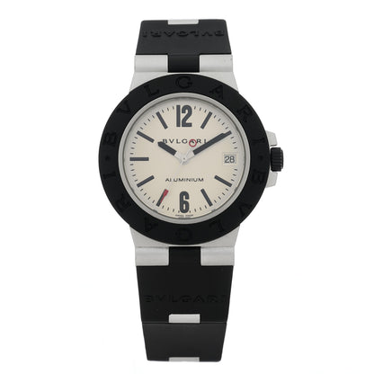 Bulgari Aluminum Rubber 38mm Diagono Automatic Watch 1 of 4