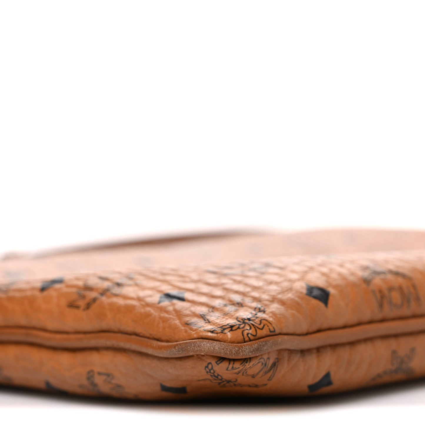 Visetos Medium Crossbody Pouch Cognac