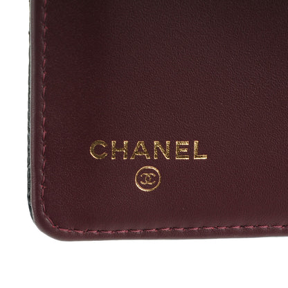 Chanel Caviar Quilted Zipped Pocket Wallet Black 6 of 8