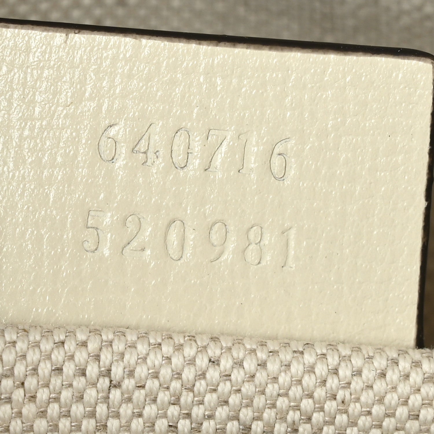 Gucci GG Supreme Monogram Azalea Calfskin Mini Horsebit 1955 Top Handle Bag Beige Ebony Mystic White 7 of 9