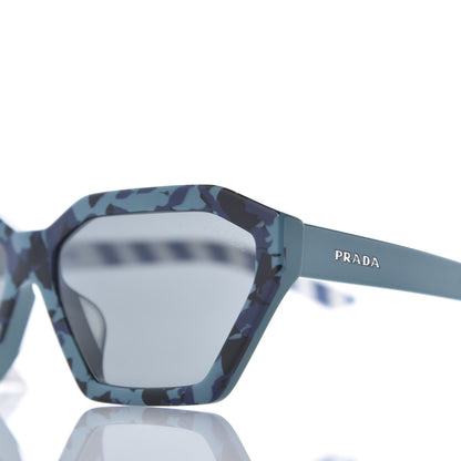 Prada Disguise Sunglasses SPR 03V Blue 9 of 9