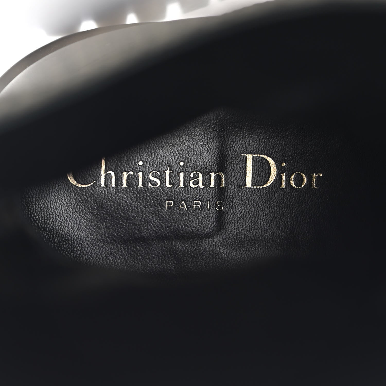 Christian Dior Calfskin Technical Fabric D-Major Ankle Boots 39.5 Black Taupe 6 of 8