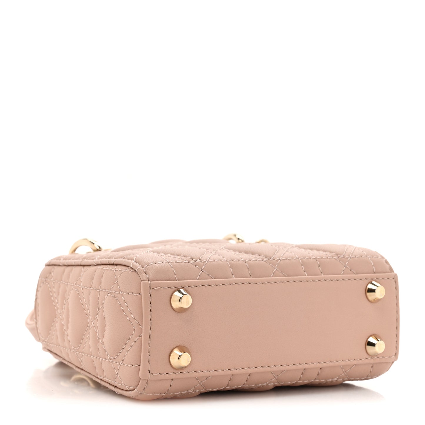 Lambskin Cannage Micro DiorAmour Lady Dior Pink