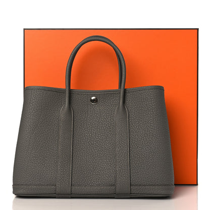 Hermes Negonda Garden Party 30 TPM Gris Meyer 10 of 10