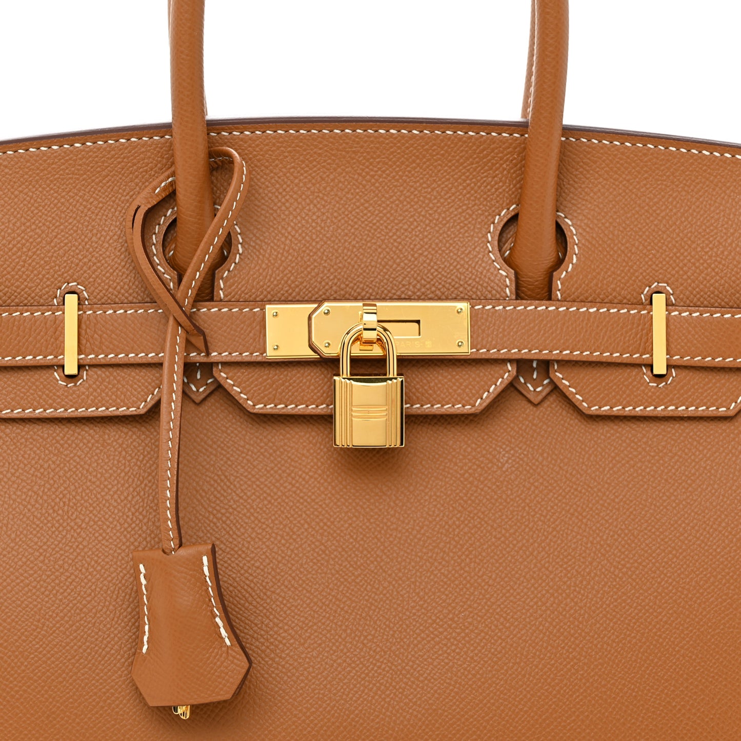 Madame Calfskin Birkin Sellier 30 Gold