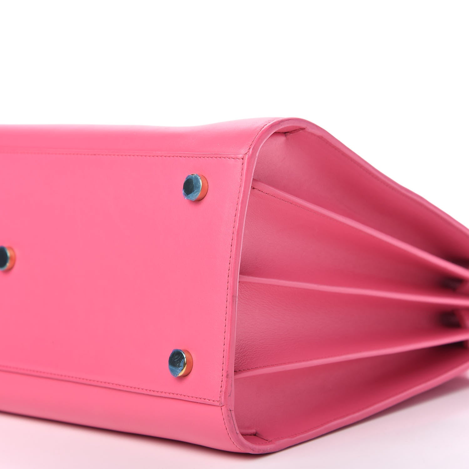Saint Laurent Calfskin Small Sac De Jour Bubblegum 7 of 10