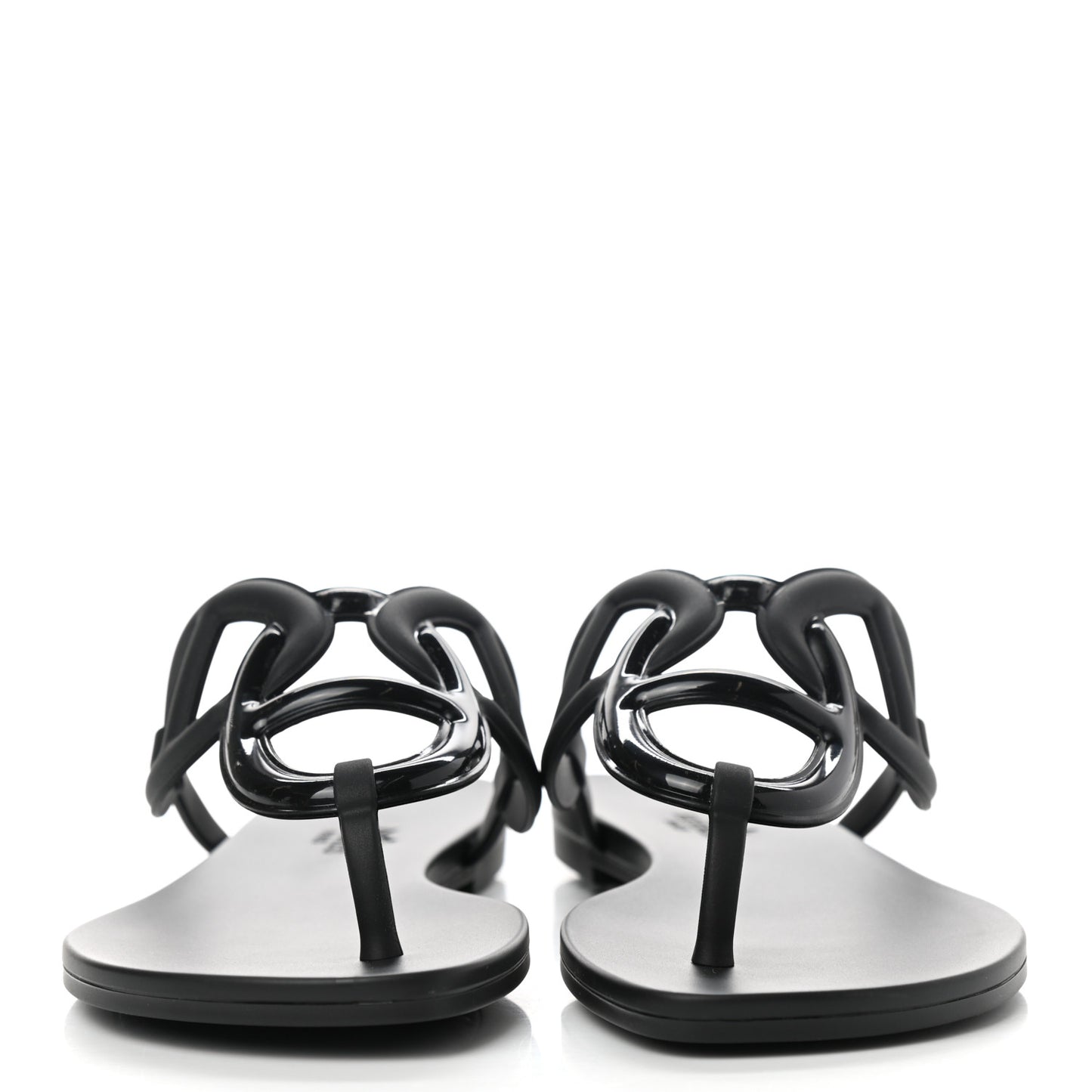 Rubber Womens Egerie Sandals 36 Black