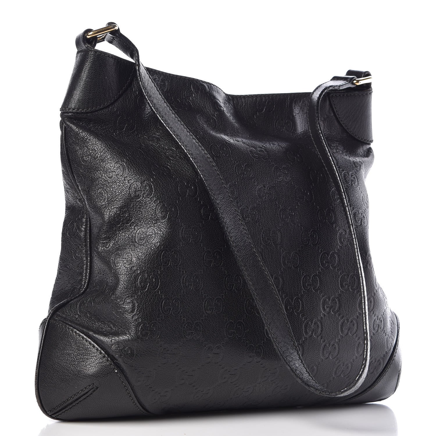 Gucci Guccissima Hobo Black 3 of 15
