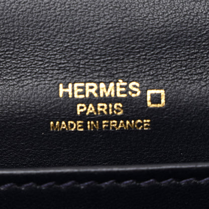 Hermes Matte Alligator Mini Sac Roulis Bleu Nuit 7 of 11