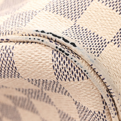 Louis Vuitton Damier Azur Neo Neverfull MM Rose Ballerine 10 of 12